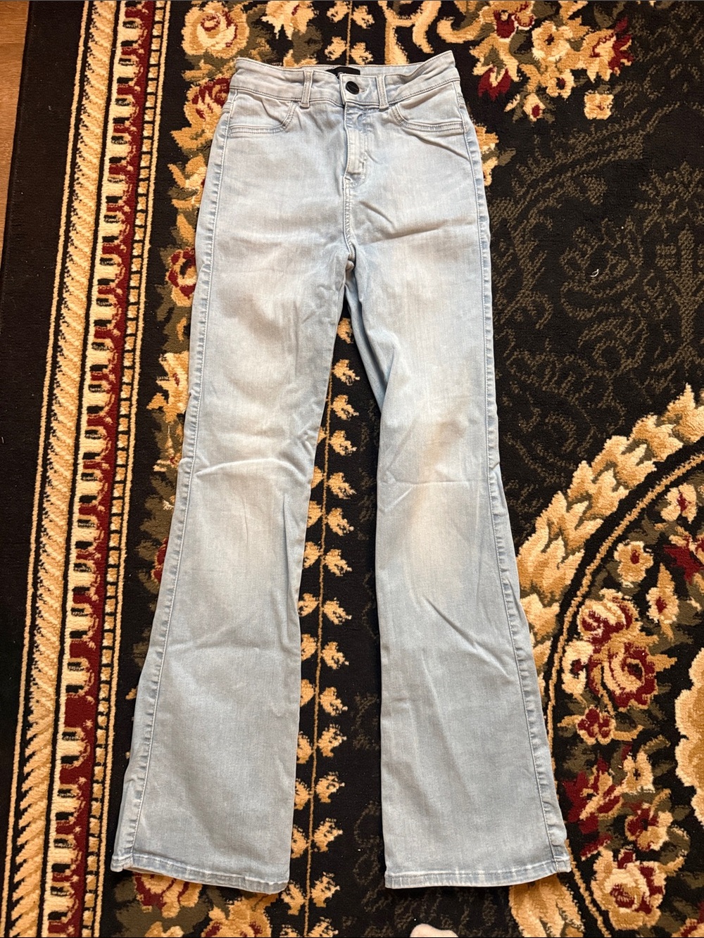FITJEANS Light Blue Flare Jeans - High Rise size small
